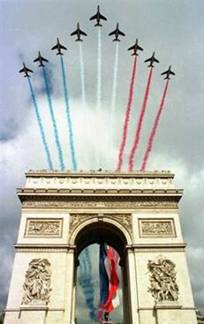 National Coloured Smoke Trails (Photo: AP Images)